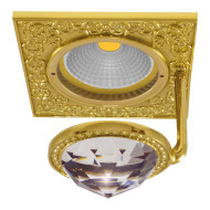 Встраиваемый спот (точечный светильник) FEDE Lighting Crystal De Luxe San Sebastian FD1033CLOB Встраиваемый спот (точечный светильник) FEDE Lighting Crystal De Luxe San Sebastian FD1033CLOB