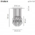 Потолочный светильник Axo Light Aura SP Aura 60 BI SPAURA60BCCRE27 Потолочный светильник Axo Light Aura SP Aura 60 BI SPAURA60BCCRE27