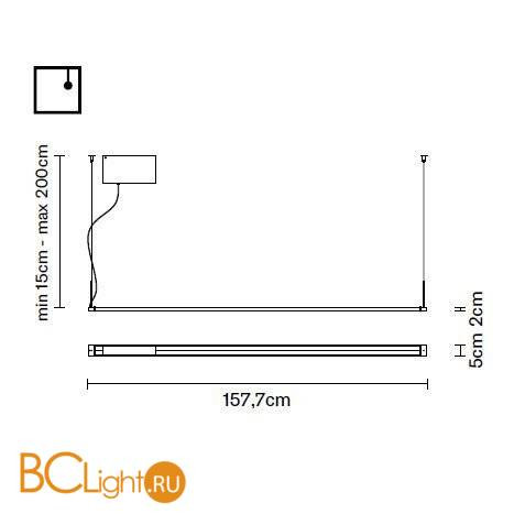 Подвесной светильник Fabbian Pivot F39 A01 01 Подвесной светильник Fabbian Pivot F39 A01 01