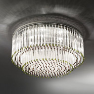 Потолочный светильник Italamp 713/50 Satin / C / Sw Olivine-Moka