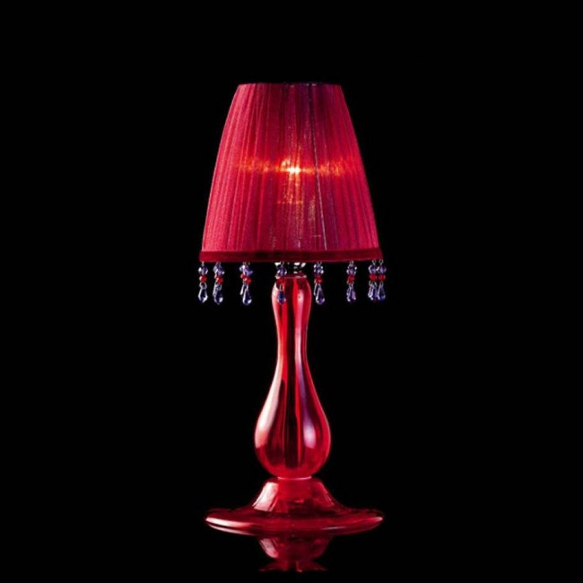 Настольная лампа Beby La Femme 7700L02 Chrome Red Sensuelle 280 SW Blu Violet Настольная лампа Beby La Femme 7700L02 Chrome Red Sensuelle 280 SW Blu Violet