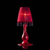 Настольная лампа Beby La Femme 7700L02 Chrome Red Sensuelle 280 SW Blu Violet Настольная лампа Beby La Femme 7700L02 Chrome Red Sensuelle 280 SW Blu Violet