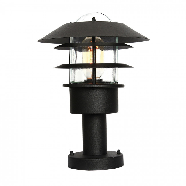 Садово-парковый фонарь Elstead Lighting Helsingor HELSINGOR PED BK
