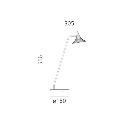 Торшер Artemide Unterlinden 1946W10A Торшер Artemide Unterlinden 1946W10A
