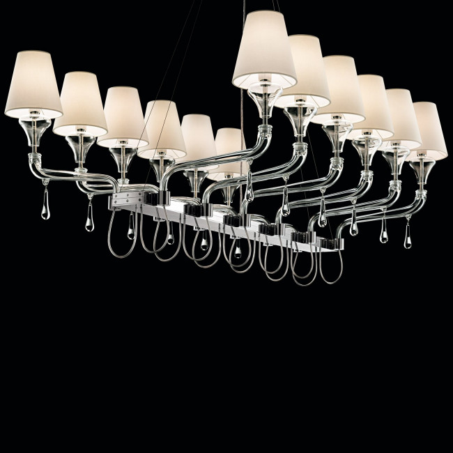 Люстра Barovier&Toso Domo Nevada 7032/CC/BB Люстра Barovier&Toso Domo Nevada 7032/CC/BB