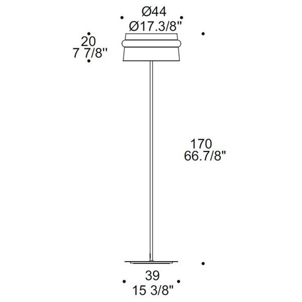 Торшер Leucos ARO TR 0004113 Торшер Leucos ARO TR 0004113