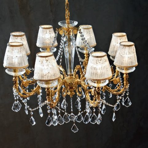 Люстра Kolarz Contarini Kristall 1299.88.3.SpT + 8x 0112.S01.Bg Люстра Kolarz Contarini Kristall 1299.88.3.SpT + 8x 0112.S01.Bg