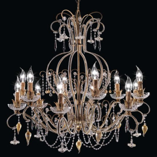 Люстра Renzo Del Ventisette L 14202/12 DEC. 041 Люстра Renzo Del Ventisette L 14202/12 DEC. 041