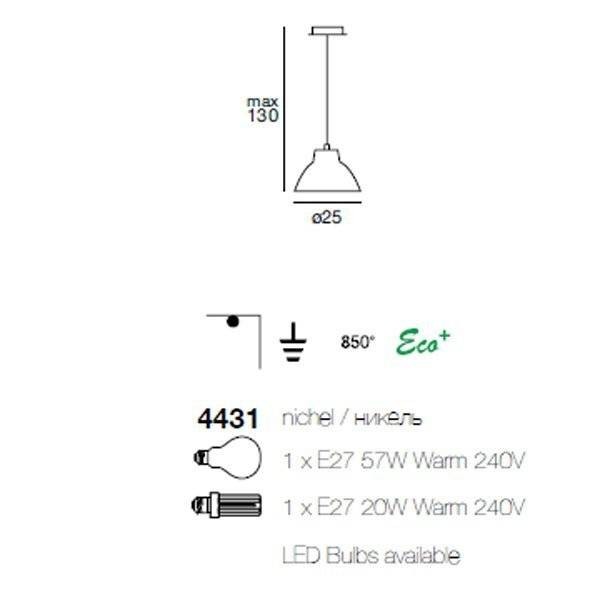 Подвесной светильник Linea Light 4431 Подвесной светильник Linea Light 4431