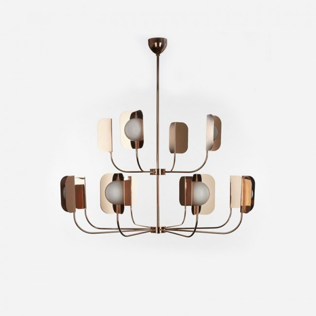 Потолочная люстра MM Lampadari Leaf 7208/12 V0216