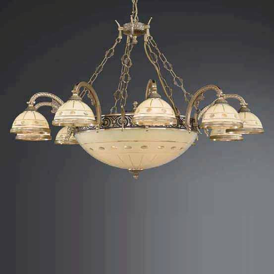 Люстра Reccagni Angelo L. 7004/10+4