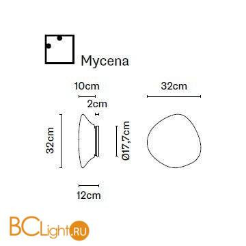 Настенно-потолочный светильник Fabbian Lumi F07 G39 01 Настенно-потолочный светильник Fabbian Lumi F07 G39 01