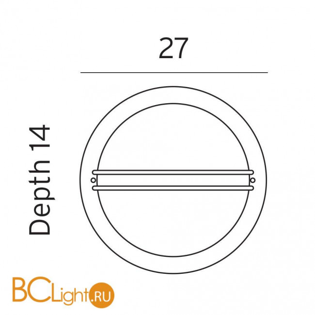 Уличный настенный светильник Norlys Berlin 617B Уличный настенный светильник Norlys Berlin 617B