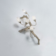 Настенный светильник Serip Lotus AP1474/5/R FO_PB