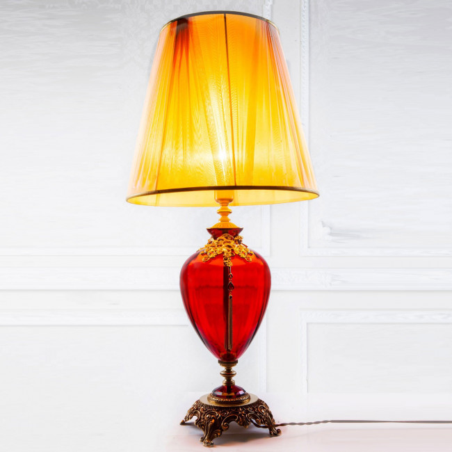Настольная лампа Euroluce Nausicaa LG1 gold Ruby Настольная лампа Euroluce Nausicaa LG1 gold Ruby