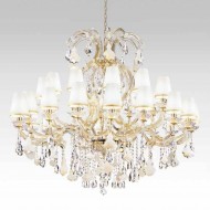 Люстра Beby Group Nuovo Vintage 9051/18+12+6Led Light gold 304 White gold leaf Люстра Beby Group Nuovo Vintage 9051/18+12+6Led Light gold 304 White gold leaf