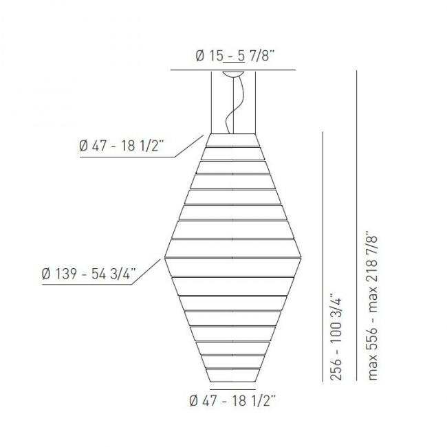 Подвесной светильник Axo Light Lightecture Layers SP LAY C SPLAYCXXE27BCXX Подвесной светильник Axo Light Lightecture Layers SP LAY C SPLAYCXXE27BCXX
