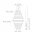 Подвесной светильник Axo Light Lightecture Layers SP LAY C SPLAYCXXE27BCXX Подвесной светильник Axo Light Lightecture Layers SP LAY C SPLAYCXXE27BCXX