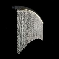 Подвесной светильник Barovier&Toso Palmyra 7270/CC/AN/OG Подвесной светильник Barovier&Toso Palmyra 7270/CC/AN/OG