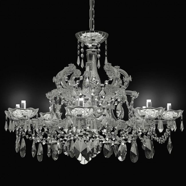 Люстра Masiero Maria Teresa VE 961/8 DW CUT CRYSTAL Люстра Masiero Maria Teresa VE 961/8 DW CUT CRYSTAL