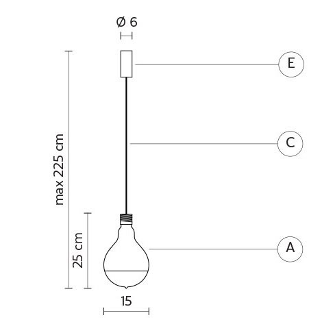 Подвесной светильник Karman Makeup SE123 6F INT Подвесной светильник Karman Makeup SE123 6F INT