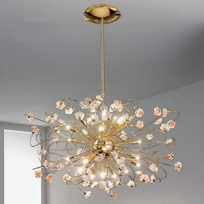 Подвесной светильник Kolarz Twister Rose 1307.824.3.R1R Подвесной светильник Kolarz Twister Rose 1307.824.3.R1R