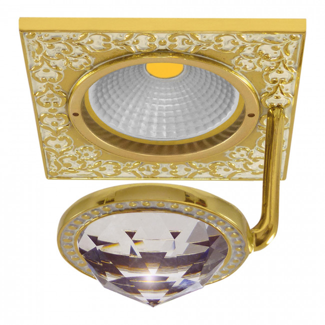 Встраиваемый спот (точечный светильник) FEDE Lighting Crystal De Luxe San Sebastian FD1033CLOP Встраиваемый спот (точечный светильник) FEDE Lighting Crystal De Luxe San Sebastian FD1033CLOP