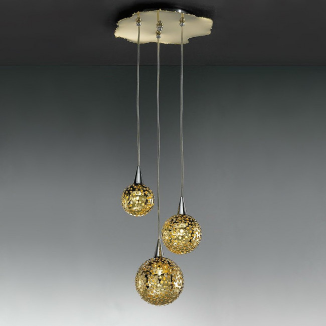 Подвесной светильник MM Lampadari Sfere 6843/P3 V2470 Подвесной светильник MM Lampadari Sfere 6843/P3 V2470