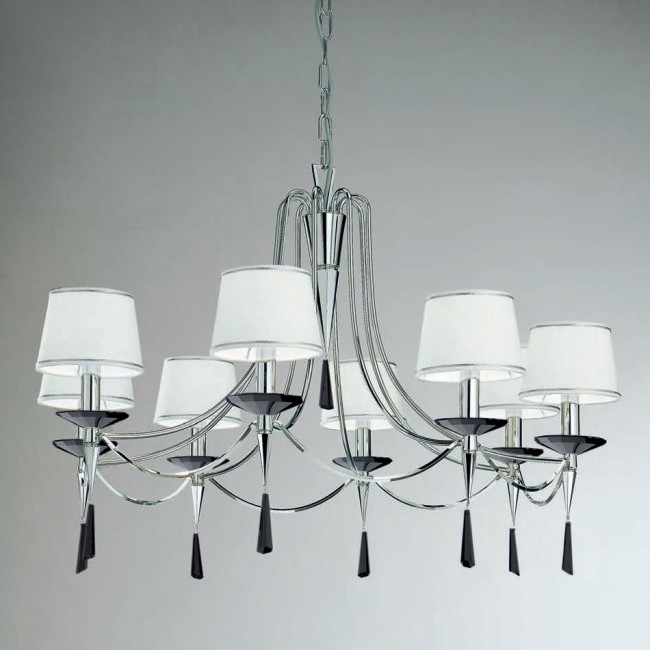 Люстра Prearo Princess PRINCESS/8/CR/CP black Люстра Prearo Princess PRINCESS/8/CR/CP black