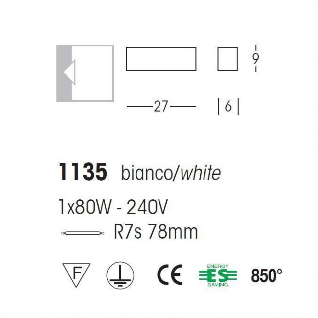 Настенный светильник Linea Light Curve 1135 Настенный светильник Linea Light Curve 1135