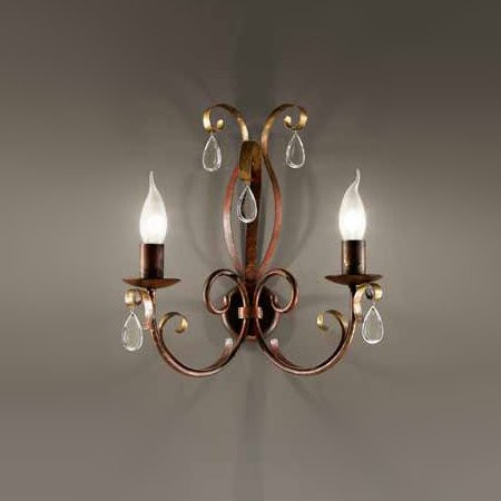 Бра MM Lampadari Fiocco 6502/A2 V2114 Бра MM Lampadari Fiocco 6502/A2 V2114