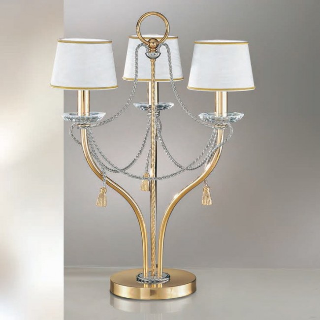 Настольная лампа Prearo Classica 2037/3/L/CP Настольная лампа Prearo Classica 2037/3/L/CP