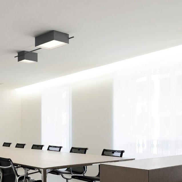 Потолочный светильник Vibia Structural 2642 21 /23 Grey D1