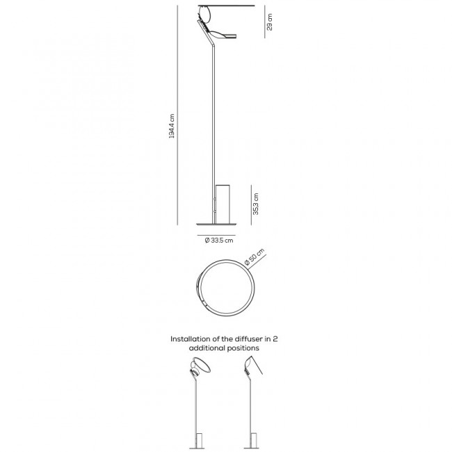 Торшер Axo Light Cut PT CUTXXX NE XX LED Торшер Axo Light Cut PT CUTXXX NE XX LED