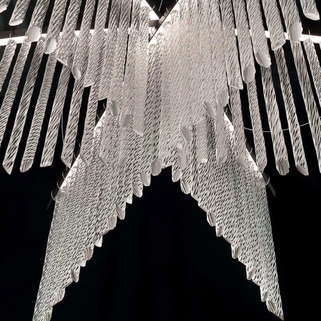 Подвесной светильник Barovier&Toso Palmyra 7274/CC/AA/IN