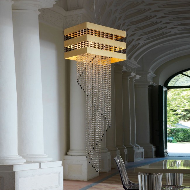 Подвесной светильник Euroluce Hydra Superlux S5 150 Gold Подвесной светильник Euroluce Hydra Superlux S5 150 Gold