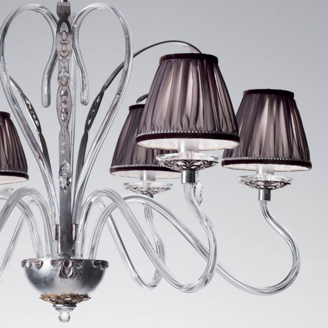 Люстра Masca Liberty 1875/6 Argento moka Люстра Masca Liberty 1875/6 Argento moka