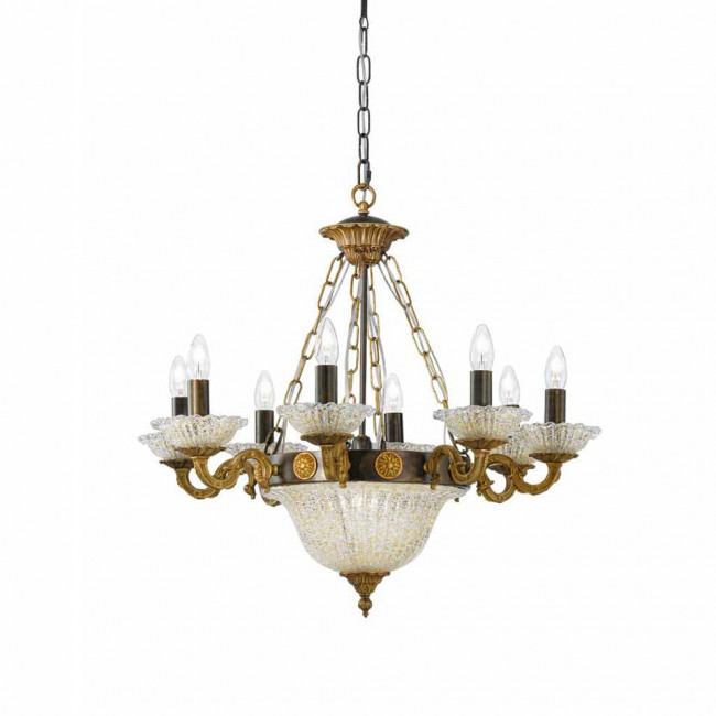 Люстра MM Lampadari Sparta 7074/8+1-00 V2733 Люстра MM Lampadari Sparta 7074/8+1-00 V2733