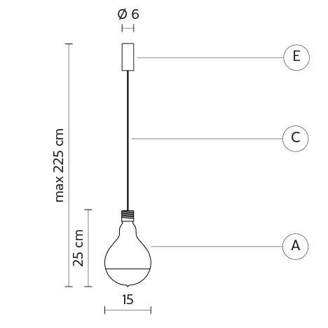 Подвесной светильник Karman Makeup SE123 6T INT Подвесной светильник Karman Makeup SE123 6T INT