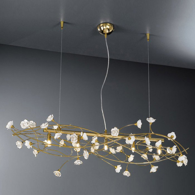 Подвесной светильник Kolarz Twister Rose 1307.85.3.R1R