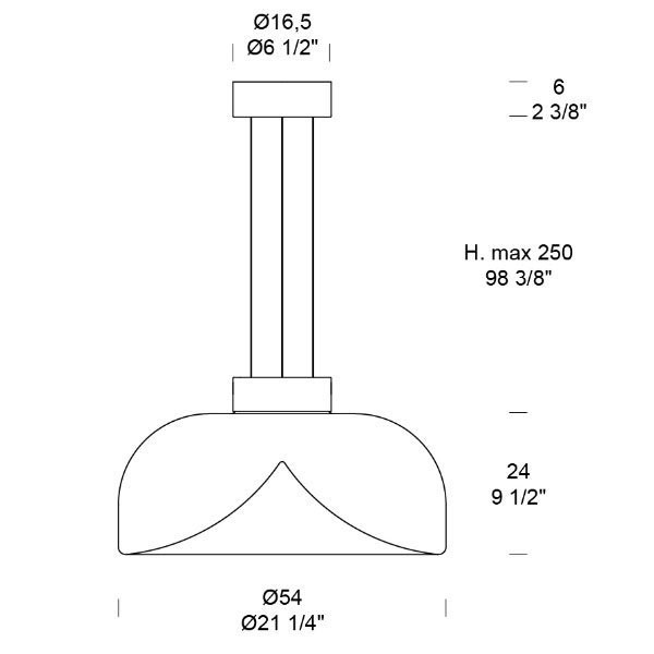 Подвесной светильник Leucos Aella S 0004929 Подвесной светильник Leucos Aella S 0004929