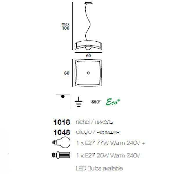 Подвесной светильник Linea Light Modern collection 1018 Подвесной светильник Linea Light Modern collection 1018