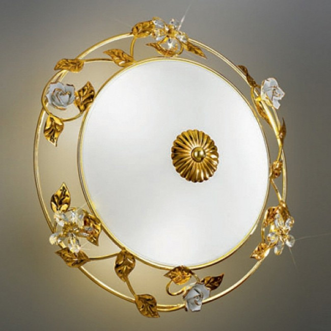 Настенно-потолочный светильник Kolarz Flora 0325.13.3.R1W/KpT