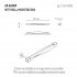 Настенный светильник Axo Light AP ALRISP APALRISPXXXXLED Настенный светильник Axo Light AP ALRISP APALRISPXXXXLED