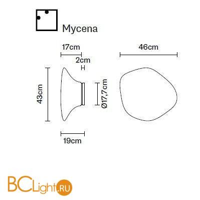 Настенно-потолочный светильник Fabbian Lumi F07 G43 01 Настенно-потолочный светильник Fabbian Lumi F07 G43 01