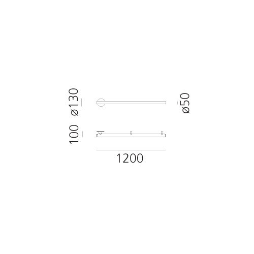 Потолочный светильник Artemide Alphabet 1425000A