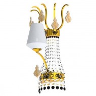 Бра Beby Group Charming beauty 0250A01 Gold White White gold leaf Бра Beby Group Charming beauty 0250A01 Gold White White gold leaf