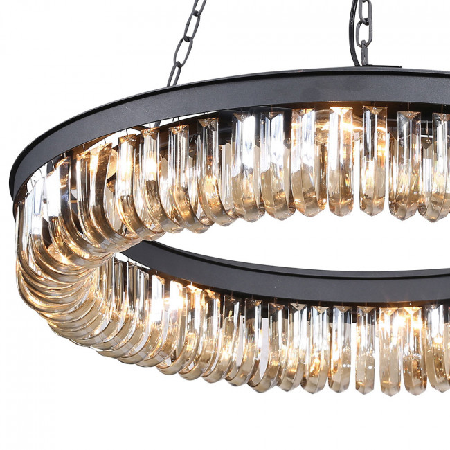 Подвесной светильник DeLight Collection Crystal Black KR0295P-8 black Подвесной светильник DeLight Collection Crystal Black KR0295P-8 black