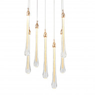 Подвесной светильник DeLight Collection teardrop OM801670-7-G