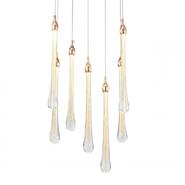 Подвесной светильник DeLight Collection teardrop OM801670-7-G Подвесной светильник DeLight Collection teardrop OM801670-7-G